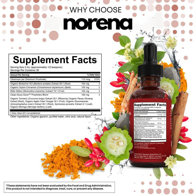 Norena™ GlucoBalance Drops