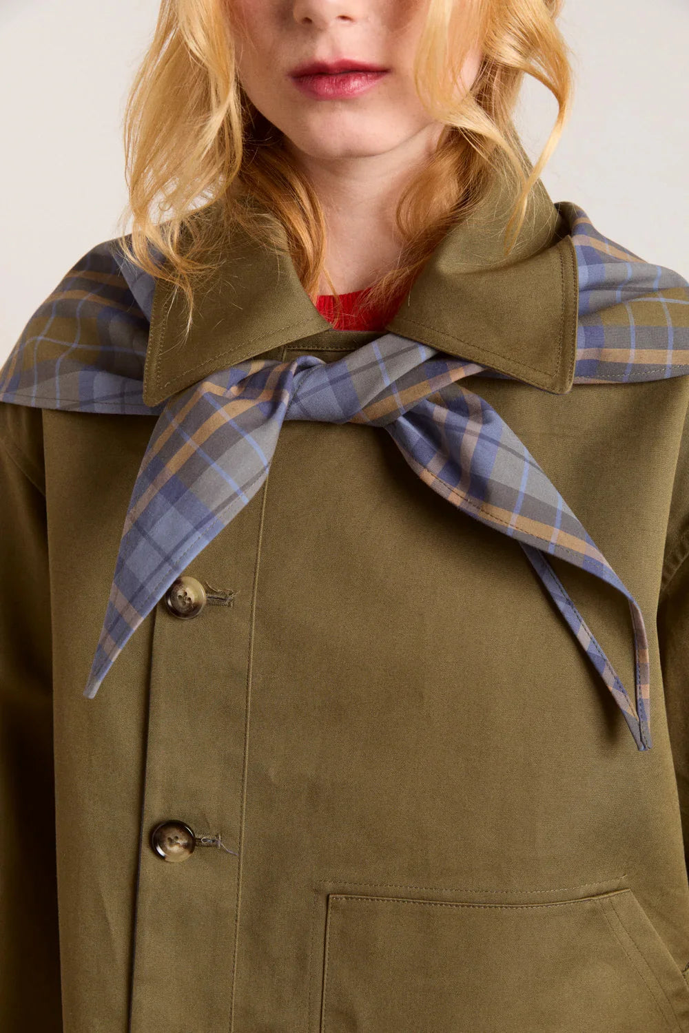 Reversible Jerry Top Trench Coat