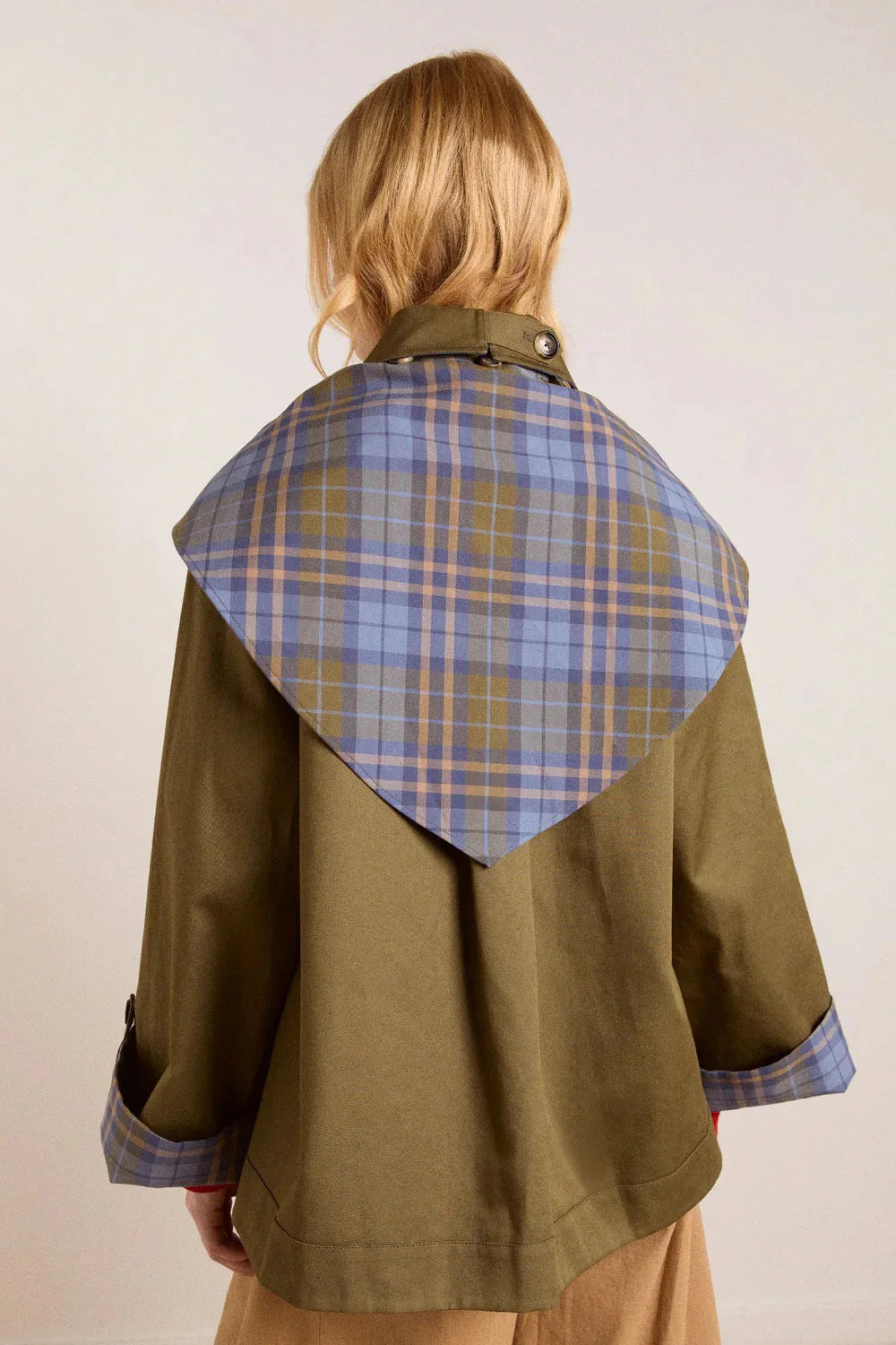 Reversible Jerry Top Trench Coat