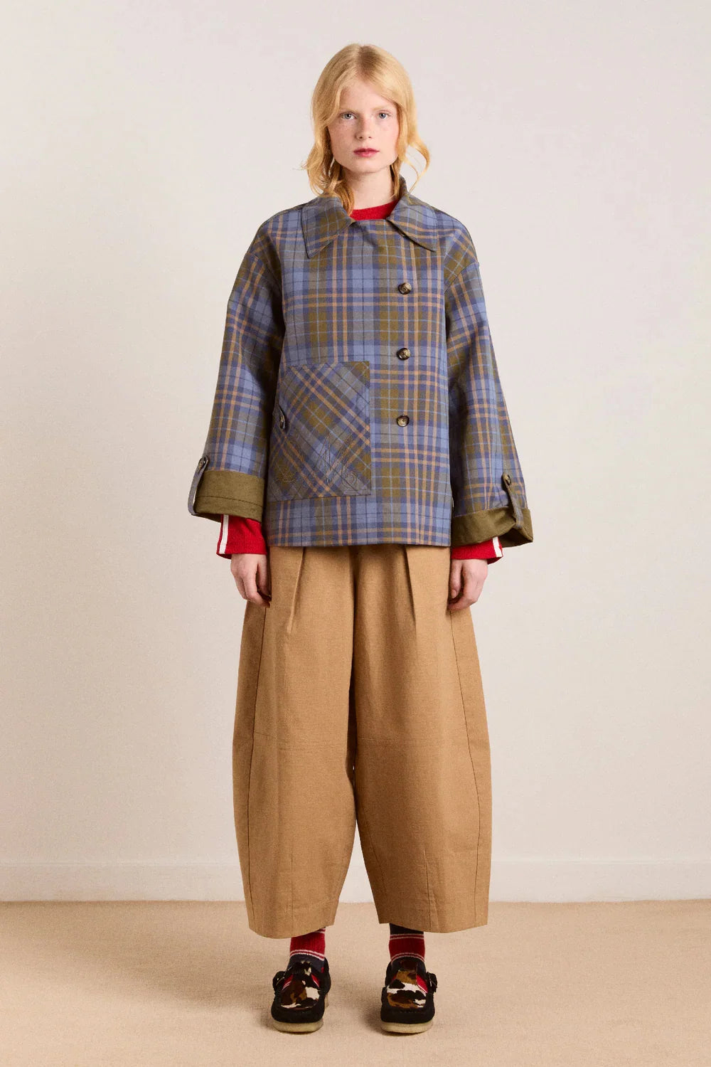 Reversible Jerry Top Trench Coat