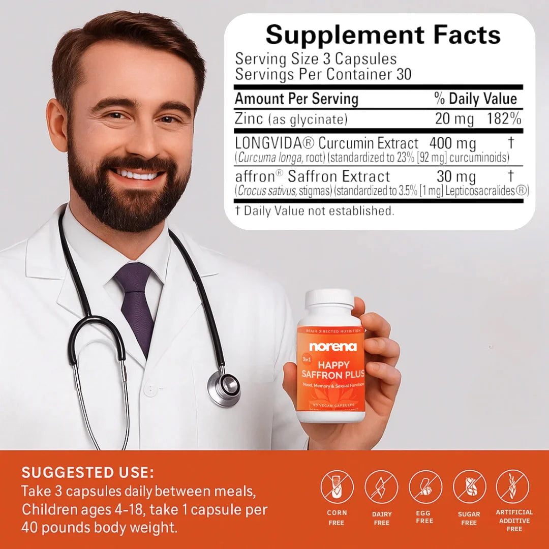 Norena™ Happy Saffron+
